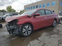 Nissan salvage cars for sale: 2019 Nissan Sentra S