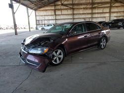 Salvage cars for sale at Phoenix, AZ auction: 2013 Volkswagen Passat SE