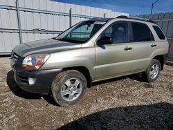Salvage cars for sale from Copart Nisku, AB: 2008 KIA Sportage LX