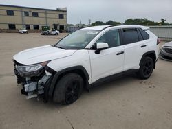 Salvage cars for sale from Copart Wilmer, TX: 2021 Toyota Rav4 XLE