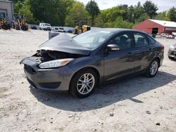 Salvage cars for sale from Copart Mendon, MA: 2015 Ford Focus SE