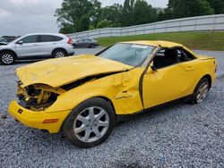 Salvage cars for sale at Gastonia, NC auction: 1999 Mercedes-Benz SLK 230 Kompressor