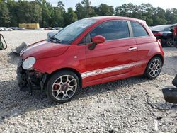 Salvage cars for sale at Houston, TX auction: 2013 Fiat 500 Sport