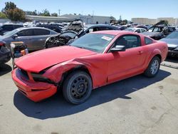 Salvage cars for sale at Martinez, CA auction: 2005 Ford Mustang