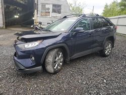 Salvage cars for sale from Copart Albany, NY: 2020 Toyota Rav4 XLE Premium