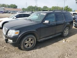 Salvage cars for sale from Copart Columbus, OH: 2010 Ford Explorer XLT