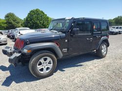 Jeep Wrangler Unlimited Sport salvage cars for sale: 2019 Jeep Wrangler Unlimited Sport