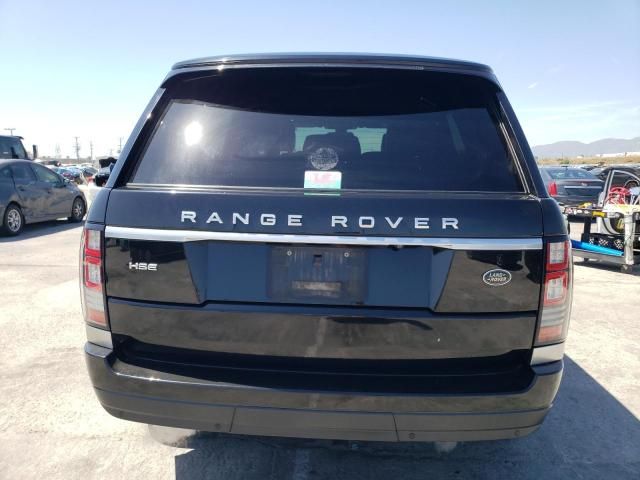 2015 Land Rover Range Rover HSE