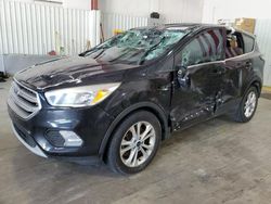 Salvage cars for sale at Lufkin, TX auction: 2017 Ford Escape SE