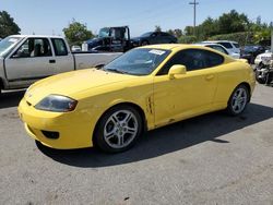 Hyundai salvage cars for sale: 2006 Hyundai Tiburon GT