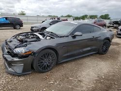 Salvage cars for sale at Kansas City, KS auction: 2018 Ford Mustang GT