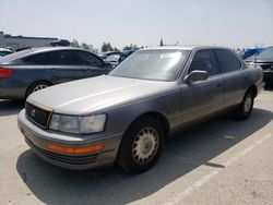 Salvage cars for sale from Copart Rancho Cucamonga, CA: 1991 Lexus LS 400