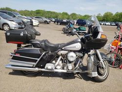 Salvage motorcycles for sale at New Britain, CT auction: 1986 Harley-Davidson FLT Classic Liberty