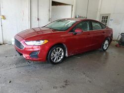 Salvage cars for sale at Madisonville, TN auction: 2019 Ford Fusion SE