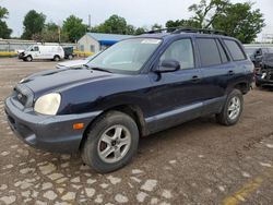 Salvage Cars with No Bids Yet For Sale at auction: 2004 Hyundai Santa FE GLS