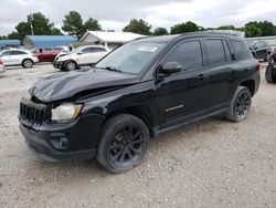 Salvage cars for sale at Prairie Grove, AR auction: 2012 Jeep Compass Latitude