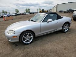 Salvage cars for sale from Copart Rocky View County, AB: 2002 Mazda MX-5 Miata Base