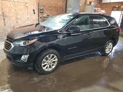 Salvage cars for sale from Copart Ebensburg, PA: 2018 Chevrolet Equinox LT