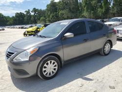 Salvage cars for sale at Ocala, FL auction: 2016 Nissan Versa S