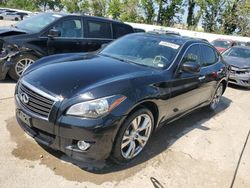 Salvage cars for sale from Copart Bridgeton, MO: 2013 Infiniti M37 X
