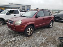 Salvage cars for sale from Copart Earlington, KY: 2007 Hyundai Tucson GLS