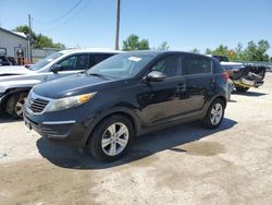 Salvage cars for sale at Pekin, IL auction: 2012 KIA Sportage Base