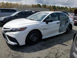 Salvage cars for sale at Exeter, RI auction: 2022 Toyota Camry Night Shade