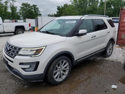 Vehiculos salvage en venta de Copart Baltimore, MD: 2016 Ford Explorer Limited