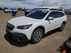 Carros salvage a la venta en subasta: 2022 Subaru Outback Premium