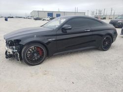 Salvage cars for sale at Haslet, TX auction: 2020 Mercedes-Benz C 63 AMG-S