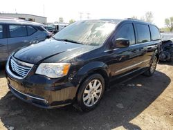 Salvage cars for sale from Copart Elgin, IL: 2014 Chrysler Town & Country Touring