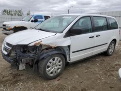 Salvage cars for sale from Copart Nisku, AB: 2016 Dodge Grand Caravan SE