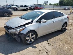 Salvage cars for sale from Copart Oklahoma City, OK: 2018 KIA Forte LX