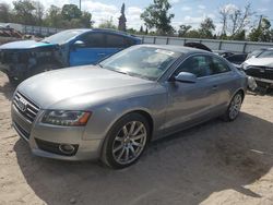 Salvage cars for sale from Copart Riverview, FL: 2011 Audi A5 Prestige