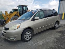 Salvage cars for sale at Chambersburg, PA auction: 2005 Toyota Sienna XLE