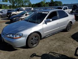 Salvage cars for sale from Copart Spartanburg, SC: 2002 Honda Accord EX