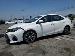 Salvage cars for sale at Colton, CA auction: 2017 Toyota Corolla L