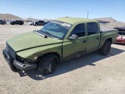 Salvage cars for sale at North Las Vegas, NV auction: 2003 Dodge Dakota Quad SLT
