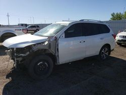 Nissan Pathfinder salvage cars for sale: 2017 Nissan Pathfinder S