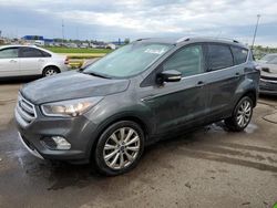 2017 Ford Escape Titanium en venta en Woodhaven, MI
