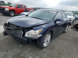 Salvage cars for sale at Cahokia Heights, IL auction: 2009 Nissan Maxima S