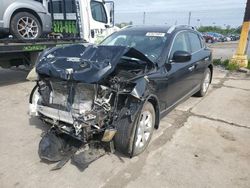 Salvage cars for sale at Woodhaven, MI auction: 2010 Infiniti EX35 Base