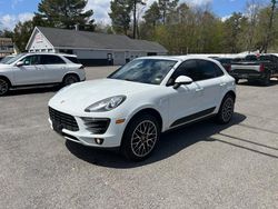 Salvage cars for sale at North Billerica, MA auction: 2016 Porsche Macan S