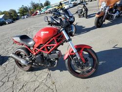 Salvage motorcycles for sale at Martinez, CA auction: 2007 Ducati Monster 695