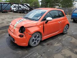 Salvage cars for sale at Denver, CO auction: 2015 Fiat 500 Electric