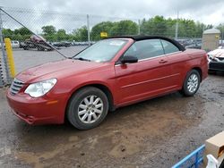 Salvage cars for sale at Chalfont, PA auction: 2009 Chrysler Sebring LX