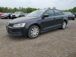 Salvage cars for sale from Copart Ontario Auction, ON: 2013 Volkswagen Jetta Base
