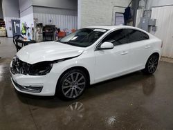 Salvage cars for sale at Ham Lake, MN auction: 2014 Volvo S60 T5