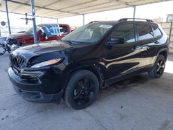 Salvage cars for sale at Anthony, TX auction: 2018 Jeep Cherokee Latitude