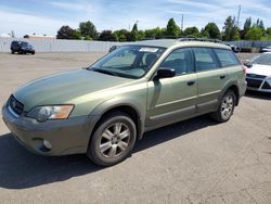 Subaru Legacy Vehiculos salvage en venta: 2005 Subaru Legacy Outback 2.5I